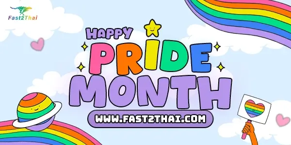 Happy pride month 2025 #fast2thai